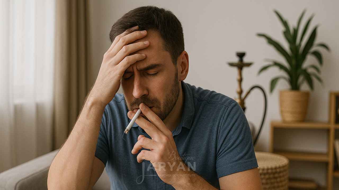 تاثیر نیکوتین بر اضطراب