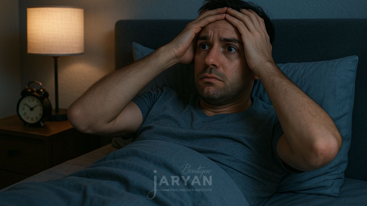 تأثیر کمخوابی بر اضطراب | راهکارهای بهبود